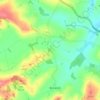 Carte topographique South Ormsby, altitude, relief