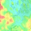 Carte topographique Corlismore, altitude, relief