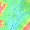 Carte topographique West Liss, altitude, relief