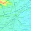 Carte topographique Krian, altitude, relief