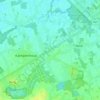 Carte topographique Ruisbeek, altitude, relief