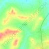 Carte topographique Banankoro, altitude, relief