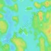 Carte topographique Go Home Lake, altitude, relief