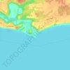 Carte topographique Port Bruce, altitude, relief
