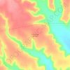 Carte topographique Four Corner Windmill, altitude, relief