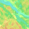 Carte topographique Фёдорово Поле, altitude, relief