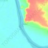 Carte topographique INRAN Fleuve, altitude, relief