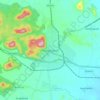 Carte topographique Rayadurgam, altitude, relief