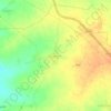 Carte topographique Sonkatch, altitude, relief