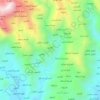 Carte topographique قطية, altitude, relief