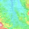 Carte topographique El Tope, altitude, relief