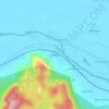 Carte topographique Teliagarhi, altitude, relief