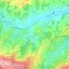 Carte topographique Little Parrock, altitude, relief