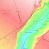 Carte topographique El Alto, altitude, relief