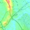 Carte topographique Leeming Bar, altitude, relief