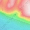 Carte topographique Ущелье Красные камни, altitude, relief