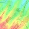 Carte topographique Waldershare, altitude, relief