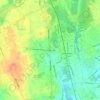 Carte topographique North Abington, altitude, relief