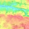 Carte topographique Trevidiern, altitude, relief