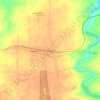 Carte topographique Порошинская, altitude, relief