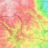 Carte topographique Résidence Palmira, altitude, relief