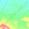 Carte topographique Skhouna, altitude, relief