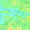 Carte topographique Cibunarmujia, altitude, relief