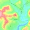 Carte topographique White Rim Mountain, altitude, relief