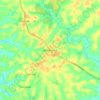 Carte topographique Maférinya, altitude, relief