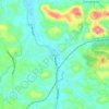 Carte topographique Mylom, altitude, relief