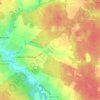 Carte topographique Тайдашево, altitude, relief