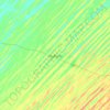 Carte topographique Ouad Naga, altitude, relief