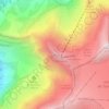 Carte topographique Scex Rouge, altitude, relief