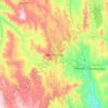 Carte topographique ደሴ / Dessie, altitude, relief