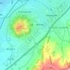 Carte topographique Sneedhams Green, altitude, relief