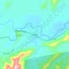 Carte topographique Telupid, altitude, relief