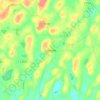 Carte topographique Tydavnet, altitude, relief
