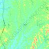 Carte topographique 三星镇, altitude, relief