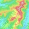 Carte topographique Верхнее Уч-Дере, altitude, relief