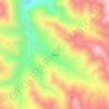 Carte topographique Rumbak, altitude, relief
