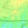 Carte topographique Aubigny, altitude, relief