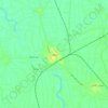 Carte topographique Manuf, altitude, relief
