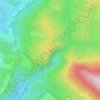 Carte topographique Орлиные скалы, altitude, relief
