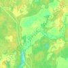 Carte topographique Шомушка, altitude, relief