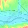 Carte topographique Капитан Андреево, altitude, relief