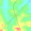 Carte topographique Bissandougou, altitude, relief