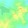 Carte topographique Kamalapur, altitude, relief