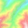 Carte topographique 道沟, altitude, relief