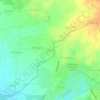 Carte topographique Malak, altitude, relief