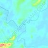 Carte topographique Tubau, altitude, relief